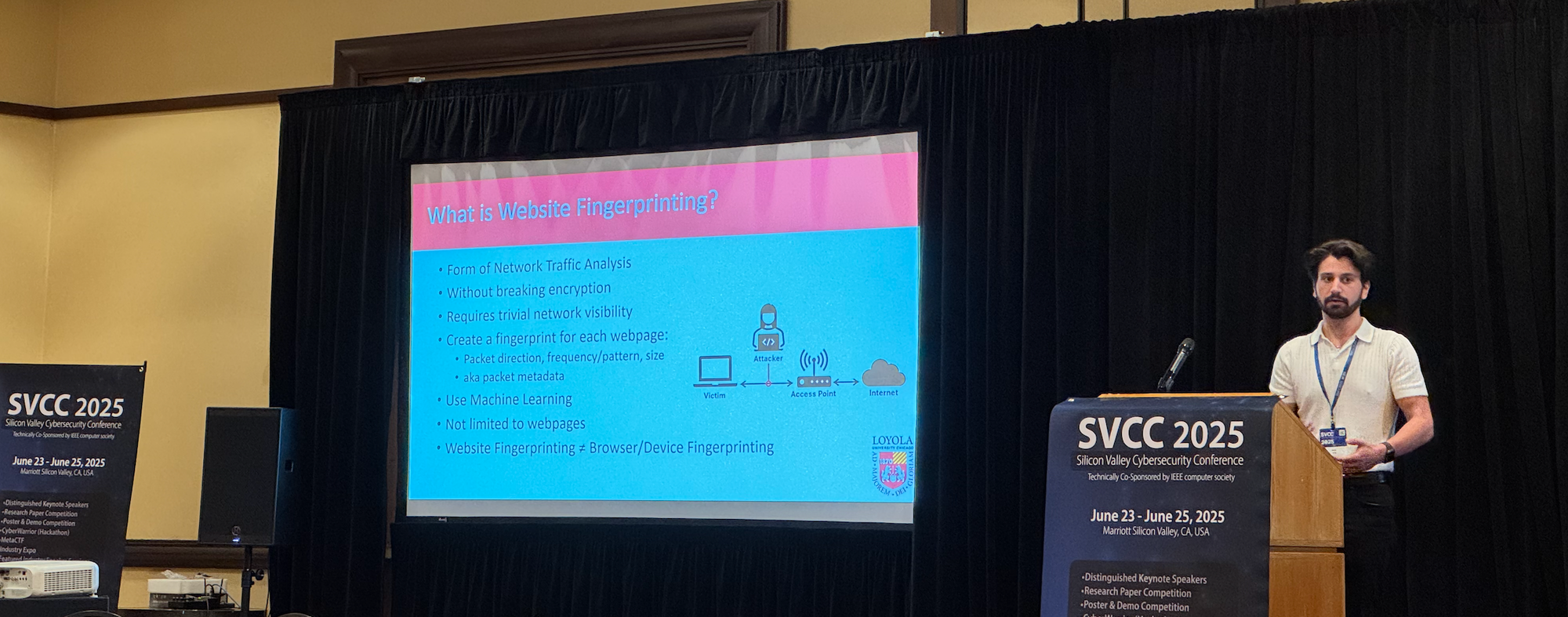 Cybersecurity Talks at IEEE Conference