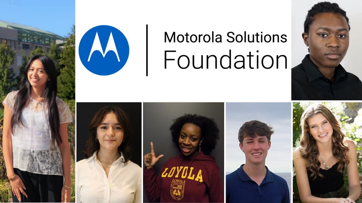 Motorola Solutions Foundation Cybersecurity Experiential Scholarship Awardees